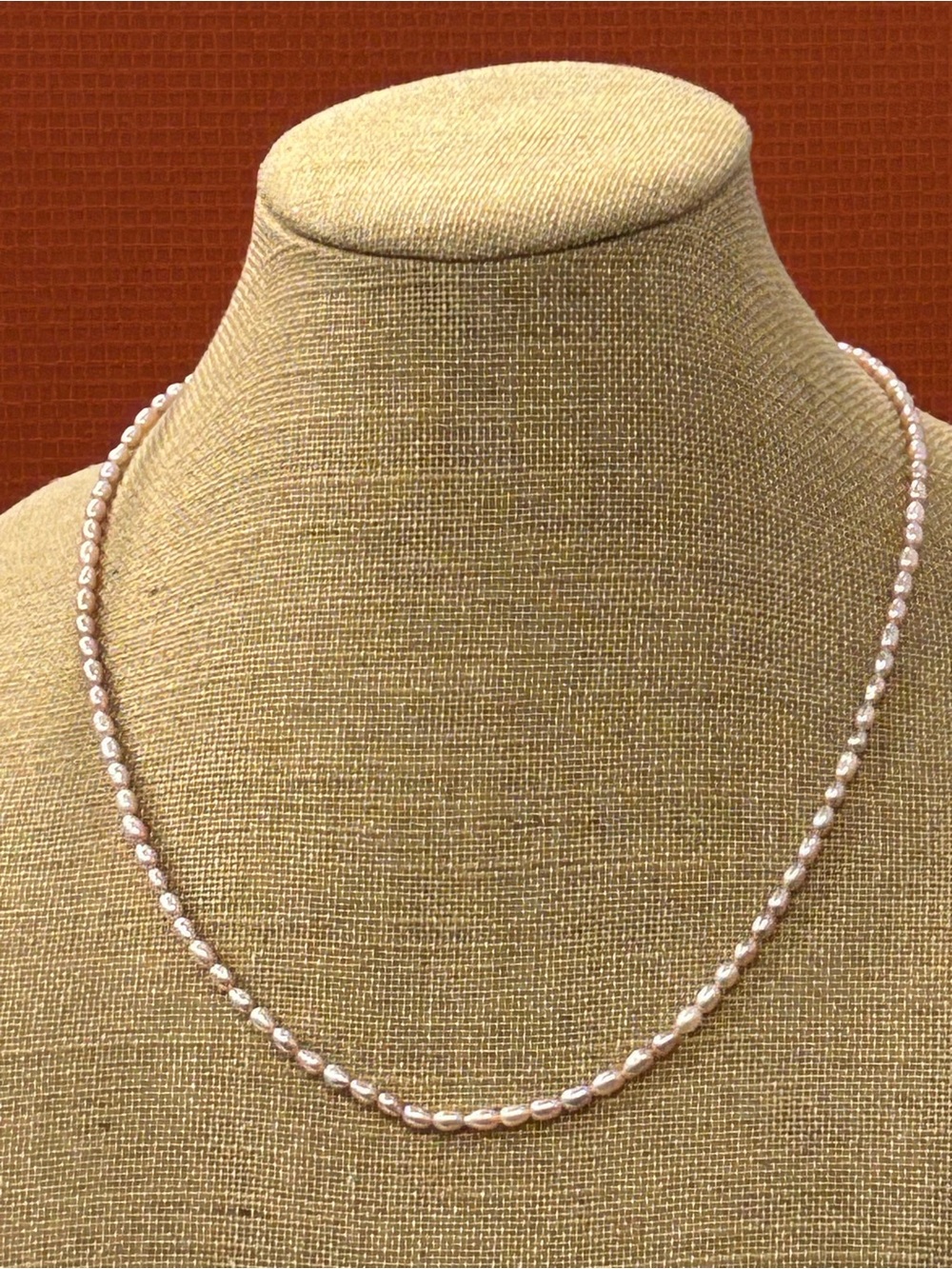 Pale Pink Freshwater Pearl Necklace